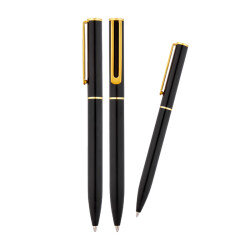 1112-T Siyah Metal Tükenmez Kalem - 