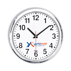 127-M Metalize Metalize Duvar Saati - 