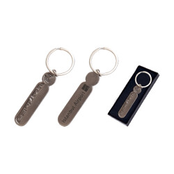 1453 Füme Metal Anahtarlık - 