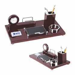 2035 Ahşap Lüks Ahşap Masa Seti - 