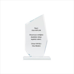 2105 Kristal Kristal Plaket - 