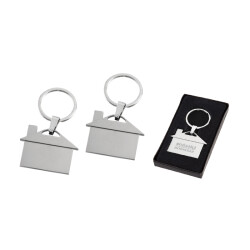 2216 Krom Metal Anahtarlık - 