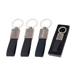 224 Tuğra Metal Suni̇ Deri̇ Anahtarlık - 