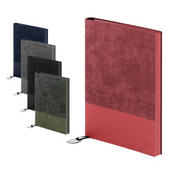 2423 Gri Yumuşak Kapaklı Defter - 