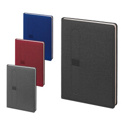 2425 Gri Termo Deri̇ Defter - 