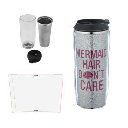 5319 Şeffaf Şeffaf Çelik Kupa / 400 Ml - 