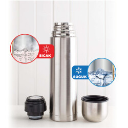 5750 Krom Çelik Termos / 750 Ml - 