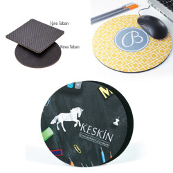 5874 Yuvarlak Standart Yuvarlak Mousepad - 