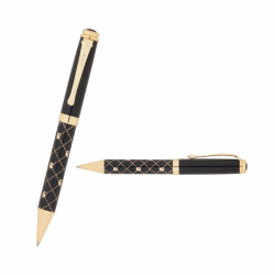 656-T Siyah-Gold Metal Tükenmez Kalem - 