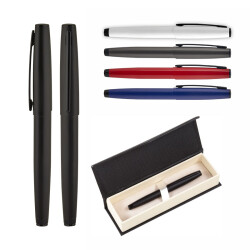 675-KR Beyaz Metal Roller Kalem Seti - 