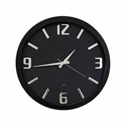 706-K Siyah Duvar Saati - 