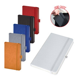 923-914 Beyaz Termo Deri Defter - 