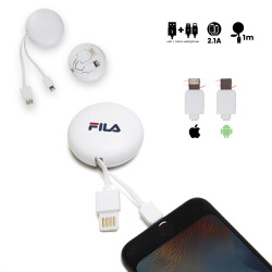 BD 2003 Beyaz Yoyo Şarj Kablo - 