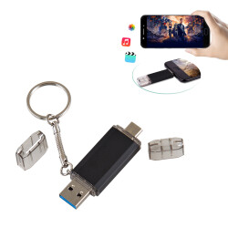 F-154-32 Siyah Kutulu Type C Otg Usb Bellek - 