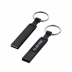 F-204-32 Siyah Kutusuz Işıklı Rubber Usb - 