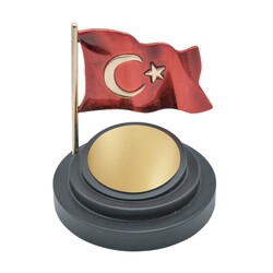 Masaüstü Bayraklı İsimlik - 