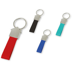 Metal Deri Ev Anahtarlık - 