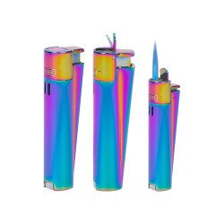 MJ-121 Mix-Icy Jet Alevli Metal Siboplu Çakmak - 