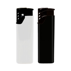 MRY-2020 Beyaz Manyetolu Turbo Si̇Boplu Çakmak - 