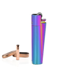 MT-121 Mix-Icy Clipper Metal Siboplu Çakmak - 