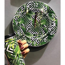 Plastik Duvar Saati - 