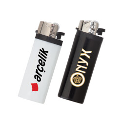 YMN-216 Beyaz I-Lighter Mi̇Di̇ Taşlı Si̇Boplu Çakmak - 